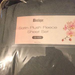 Fleece Queen Size Sheet Set